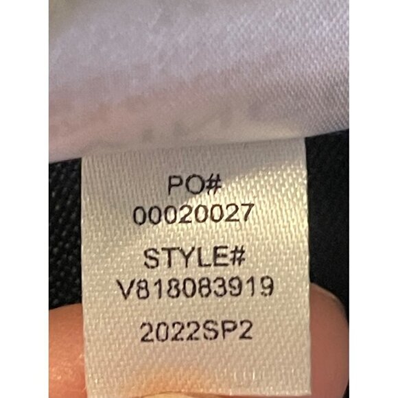 Vince Long Sleeve Wrap Midi Dress Black Womens Size Medium - Picture 11 of 13